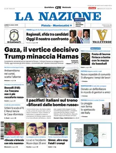 La Nazione Pistoia Montecatini - 6 Ottobre 2025