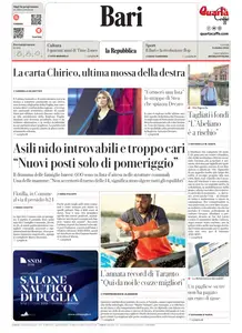 la Repubblica Bari - 2 Ottobre 2025