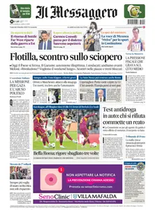 Il Messaggero - 3 Ottobre 2025