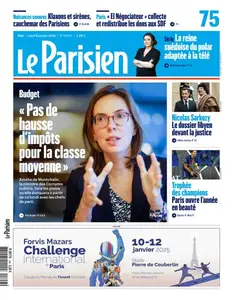 Le Parisien du Lundi 6 Janvier 2025