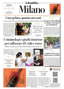la Repubblica Milano - 25 Luglio 2024