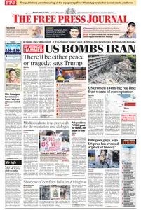 The Free Press Journal Mumbai - 23 June 2025