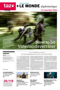 taz die tageszeitung - 14 November 2025