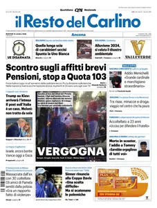 Il Resto del Carlino Ancona - 21 Ottobre 2025