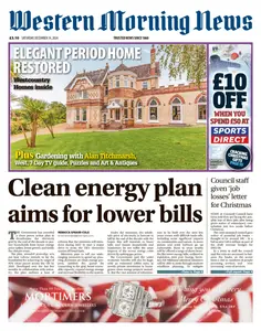 Western Morning News Devon - 14 December 2024