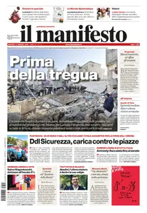 il Manifesto - 14 Gennaio 2025