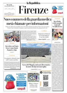 la Repubblica Firenze - 18 Settembre 2024