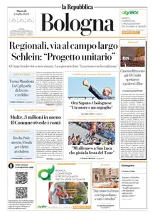 la Repubblica Bologna - 2 Luglio 2024