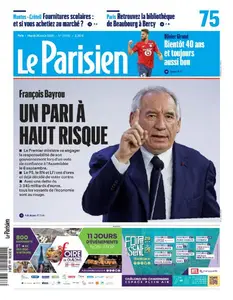 Le Parisien du Mardi 26 Août 2025