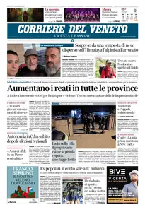 Corriere del Veneto Vicenza e Bassano - 4 Novembre 2025