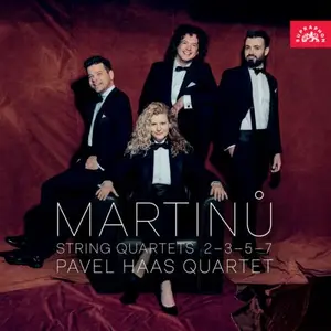 Pavel Haas Quartet - Martinů: String Quartets Nos 2, 3, 5, 7 (2025) [Official Digital Download 24/96]