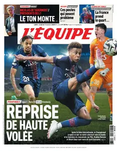 L’equipe du Vendredi 17 Octobre 2025
