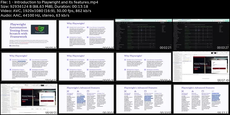 Playwright JS/TS Automation Testing from Scratch & Framework