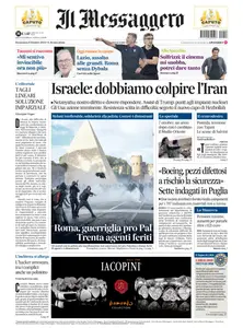 Il Messaggero Roma - 6 Ottobre 2024