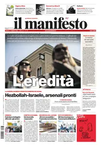il Manifesto - 3 Agosto 2024