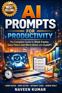 AI Prompts for Productivity: The Complete Guide to Work Faster, Save Time & Get More Done with ChatGPT