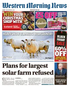 Western Morning News Devon - 22 November 2024