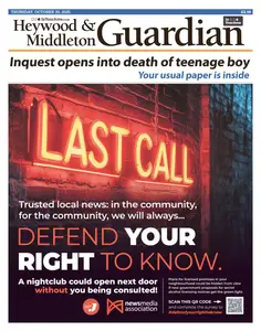 Heywood and Middleton Guardian - 30 October 2025