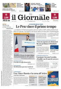 il Giornale - 1 Luglio 2024