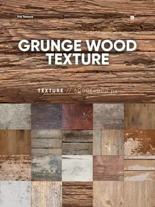 20 Grunge Wood Textures JQ484GY