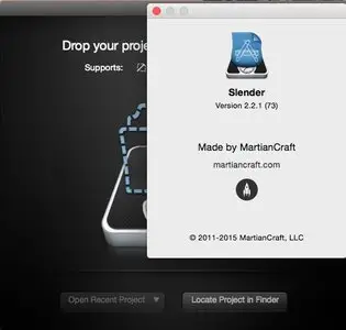 Slender 2.2.1 Mac OS X