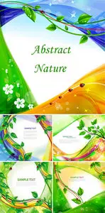 Abstract Nature Vector