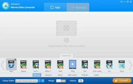 Adoreshare iMovie Video Converter 1.5.0.0 Build 30.10.2017 Multilingual