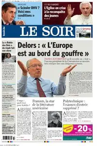 LE SOIR 18 AOUT 2011