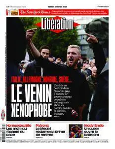 Libération - 28 août 2018