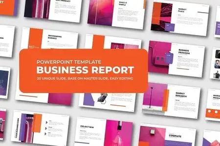 Business Report Powerpoint Template