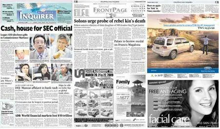 Philippine Daily Inquirer – March 10, 2009