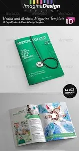 GraphicRiver Health and Medical Magazine Template