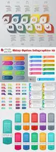 Vectors - Shiny Option Infographics 19