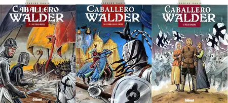 Caballero Walder: Victoria Mortal (tomo 3), El caballero del cuervo (tomo 4) y Tres de corazones (tomo 5)