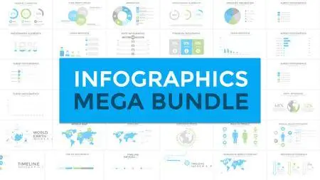 Infographics Mega Bundle - Project for After Effects (VideoHive)