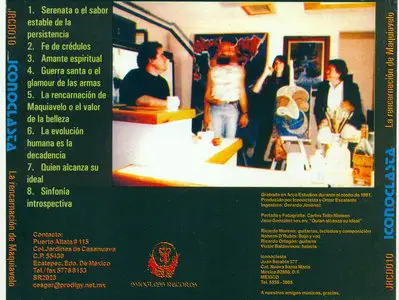 Iconoclasta - La Reencarnacion De Maquiavelo (1992)