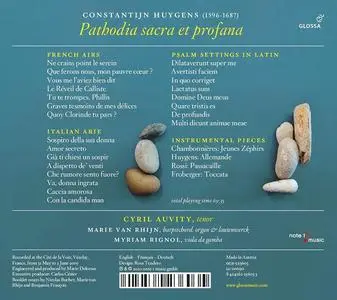 Cyril Auvity, Marie van Rhijn, Myriam Rignol - Constantijn Huygens: Pathodia sacra et profana (2020)