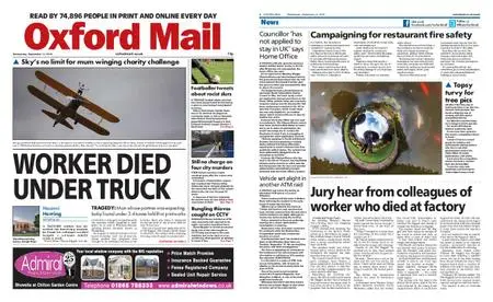 Oxford Mail – September 11, 2019