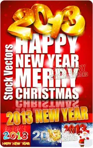 2013 New Year #2 - Stock Vectors