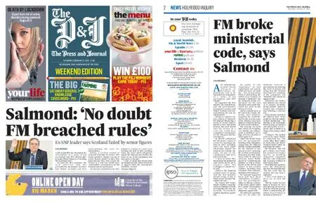 The Press and Journal Highlands and Islands – February 27, 2021