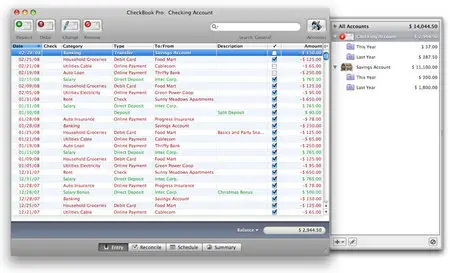 CheckBook Pro 2.1