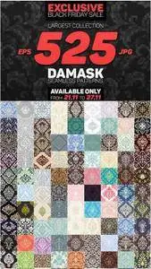 CreativeMarket - 525 Damask Patterns