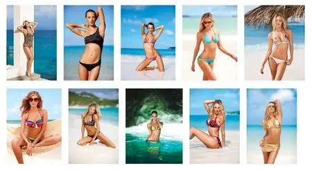 Adriana Lima, Candice Swanepoel, Alessandra Ambrosio - Victoria's Secret Swim 2011