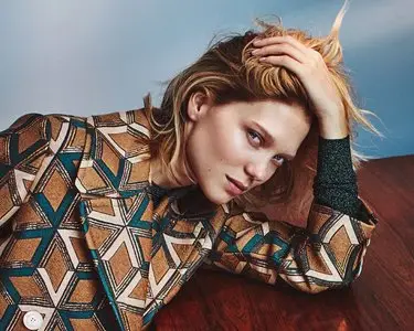 Lea Seydoux - Emma Tempest Photoshoot for The Edit Magazine November 2015