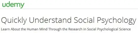 Quickly Understand Social Psychology