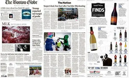 The Boston Globe – April 04, 2018