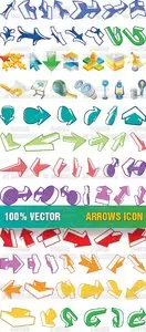 Stock Vector - Arrows Icon