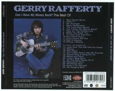 Gerry Rafferty - Can I Have My Money Back (1971) [Reissue, Remastered 2006]