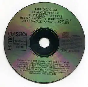 Jordi Savall - Giulio Caccini (c. 1550-1618) - Le Nuove Musiche (1984) {Deutsche Harmonia Mundi GD 77164}