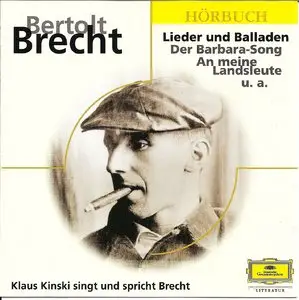 Klaus Kinski sings and speaks Brecht (Bertolt Brecht: Songs and Ballades) - Live at Vienna Townhall, April 09th, 1959